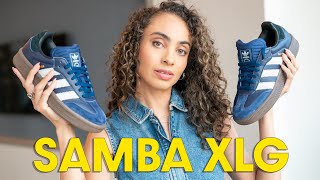 EVERYTHING you need to know about the Adidas Samba XLG Review Sizing and How to Style [upl. by Arhsub]