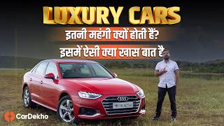 Audi A4 Answers  Why Are Luxury Cars So Expensive  Review in Hindi [upl. by Erskine638]