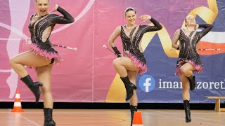 MAJORETTES ENIGMA RYBNIK BATON duo trio   KędzierzynKoźle 2023 [upl. by Guenevere309]