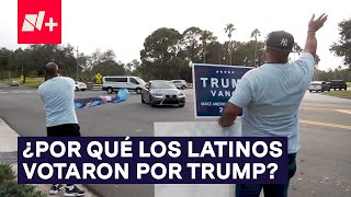 ¿Por qué los latinos votaron por Trump  N [upl. by Groscr383]