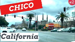 Chico California  Driving Touring Video [upl. by Eagle588]