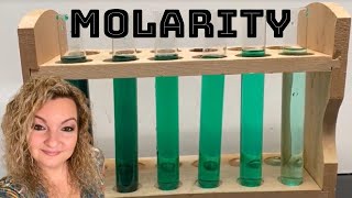 Molarity  Calculations  Molarity Triangle  How to Solve for Molarity  How to Pass Chemistry [upl. by Alliuqal]