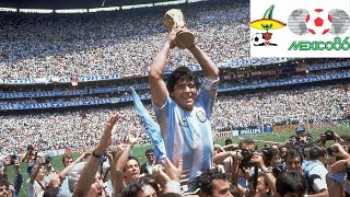 FIFA World Cup 1986  All Goals [upl. by Else]