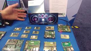 Qt at ARM TechCon 2017 by Toradex showcase [upl. by Elleinaj]