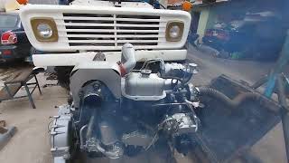 Motor Nissan 6 cilindros  Diesel [upl. by Lletnohs53]