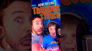 EPIC FATHER amp SON DUET Thunderstruck by ACDC [upl. by Ahsinahs]