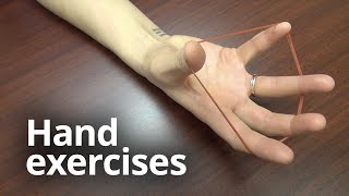 Hand exercises for strength and mobility [upl. by Ardaed657]