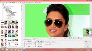 How to Change Background Photoscape Tutorial [upl. by Eissirc]