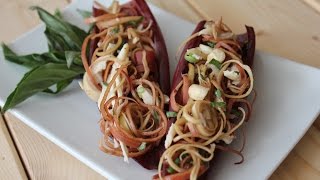 Banana Blossom Salad with Vietnamese Dressing amp Chicken [upl. by Brigid]