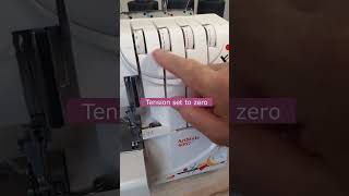 Fast and Easy Way to Thread a Serger [upl. by Rebna]