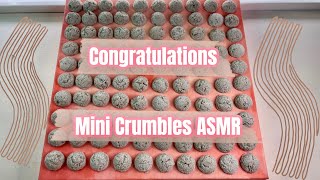 Celebration Crumble ✨Congrats minicrumblesasmr ✨100 SUBS✨ [upl. by Kessiah]