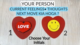 Hindi• PICK ➡️ Your Persons CURRENT FEELINGS• Thoughtsintentions 🤔 ab next kia hoga  TIMELESS [upl. by Adarbil]