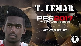 PES 2017 Face Build Thomas Lemar AS Monaco [upl. by Yllim703]