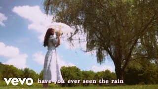 Callista Clark  Have You Ever Seen The Rain Official Lyric Video [upl. by Arinayed835]