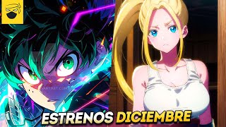 🔥ESTRENOS ANIME IMPERDIBLES DICIEMBRE 2023 NETFLIX Crunchyroll Disney Animeflv xd y más [upl. by Assirem633]