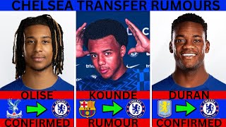 CHELSEA TRANSFER RUMOUR  CHELSEA TRANSFER NEWS  OLISE  KOUNDE  TRANSFER RUMOUR 2024  TRANSFER N [upl. by Chessa708]