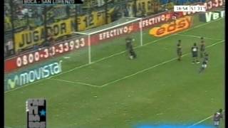 Boca Juniors 0 San Lorenzo 3 Clausura 2007 Los goles [upl. by Barcot]