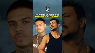 RAPPERS BRASILEIROS NO GRAMMY gbalmeida trapbr rapnacional cabelinho grammys [upl. by Christalle]