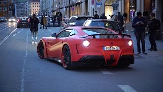 Novitec NLargo Ferrari F12  Start Up Revs amp Accelerations [upl. by Charline]