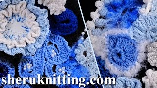 Build Up Freeform Crochet Projects How to Freeform Crochet Art [upl. by Nela]