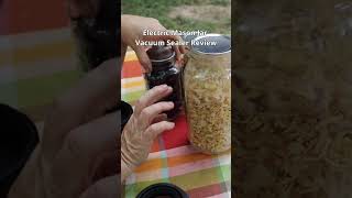 Electric Mason Jar Vacuum Sealer Review [upl. by Almat]