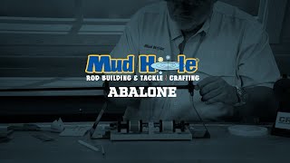 How to ADD REAL ABALONE SHELL to Your CUSTOM FISHING ROD  Mud Hole Rod Building Instructor Series [upl. by Scurlock]