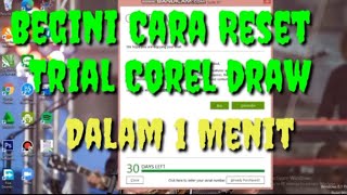 Cara Perpanjang MasaTrialCorel draw expiredTanpa Crack Tanpa Instal Ulang [upl. by Latrina613]