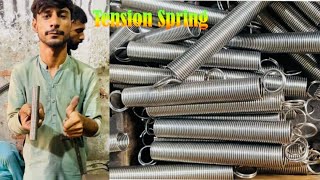 Tension Spring  Hard Steel Wire with Bosswinn Unichrome Plating for Superior Durability [upl. by Wills]