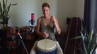 This is one of the most important traditional djembe patterns to learn [upl. by Adelpho85]