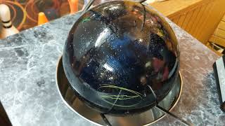 A safe way to get the oil and plasticizer out of your Bowling Ball [upl. by Ethbun]