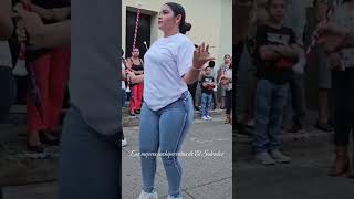 💃 Cachiporrista 🎵baile palillonas musicband dance belleza bastoneras batonistas elsalvador [upl. by Ranee]