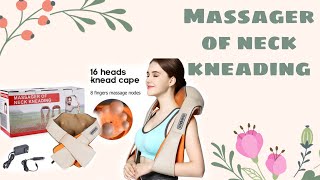 Massager of Neck Kneading [upl. by Tali]