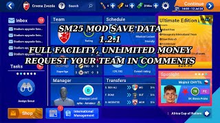 SM 25 mod save data v 121 FULL FACILITY  UNLIMITED MONEY 13 [upl. by Fillender]