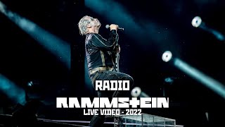 Rammstein  Radio Live Video  2022 Stadium Tour [upl. by Karna]