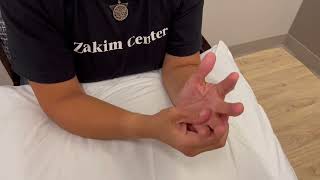 Hand amp Arm SelfMassage for Neuropathy  DanaFarber Zakim Center Remote Programming [upl. by Dre]