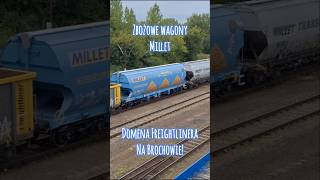 NOWA GENERACJA ZBOŻOWEGO WAGONU MILLET NA BROCHOWIE [upl. by Janice737]