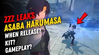 ZZZ LEAKS ABOUT ASABA HARUMASA Release Date Kit Gameplay [upl. by Guntar]