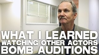 What I Learned Watching Other Actors Bomb Auditions by Michael ONeill [upl. by Ileek]