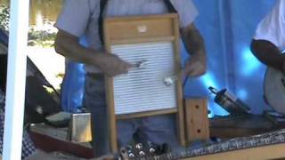 Mountain Music washboard rhythm and percussion [upl. by Sirtimid]