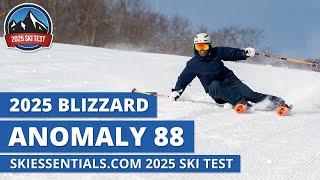 2025 Blizzard Anomaly 88  SkiEssentialscom Ski Test Review [upl. by Ellirehs]