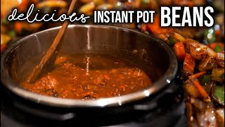 INSTANT POT RED BEANS amp RICE RECIPE  DELICIOUS amp SIMPLE [upl. by Yenitirb542]