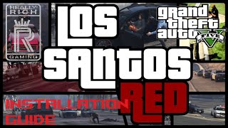 GTA 5 MODS Los Santos Red Installation Guide [upl. by Yrro]