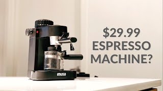 I Tested Amazons Cheapest Espresso Machine So You Dont Have To [upl. by Murdock]