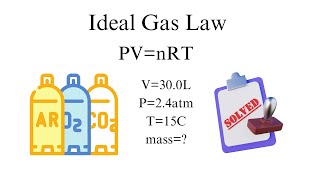 Ideal Gas Law problems solvedAP Chemistry Unit 3 [upl. by Nohsid]