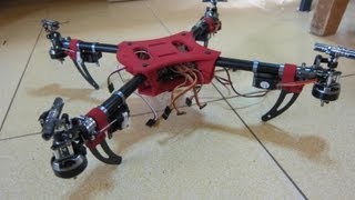 variable pitch quadcopter build photos [upl. by Yvor234]