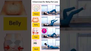 4 Exercises for Belly Fat Loss motivation shapeup bellyfatworkout shapeup5minutes [upl. by Alenairam506]