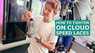 How To Tighten On Cloud Speed Laces  My Elasticated Laces Tip For You [upl. by Leibman]