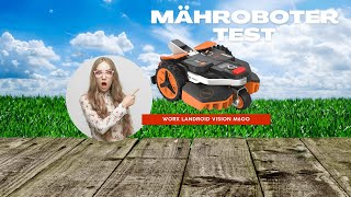 WORX Landroid Vision M600 WR206E Test Erfahrungen amp Preis  MultizonenMähroboter [upl. by Bonn]