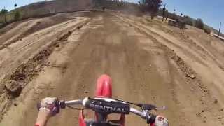 FAST CRF70 PIT BIKE TRACK GOPRO HD [upl. by Ojyram]