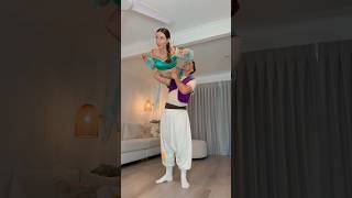 A WHOLE NEW WORLD 🌎🤣🤣  dance trend viral couple funny aladdin dressup costume shorts [upl. by Shira]